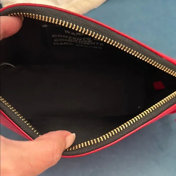 Marc Jacobs Red Beauty Bag - Picture 5 of 5